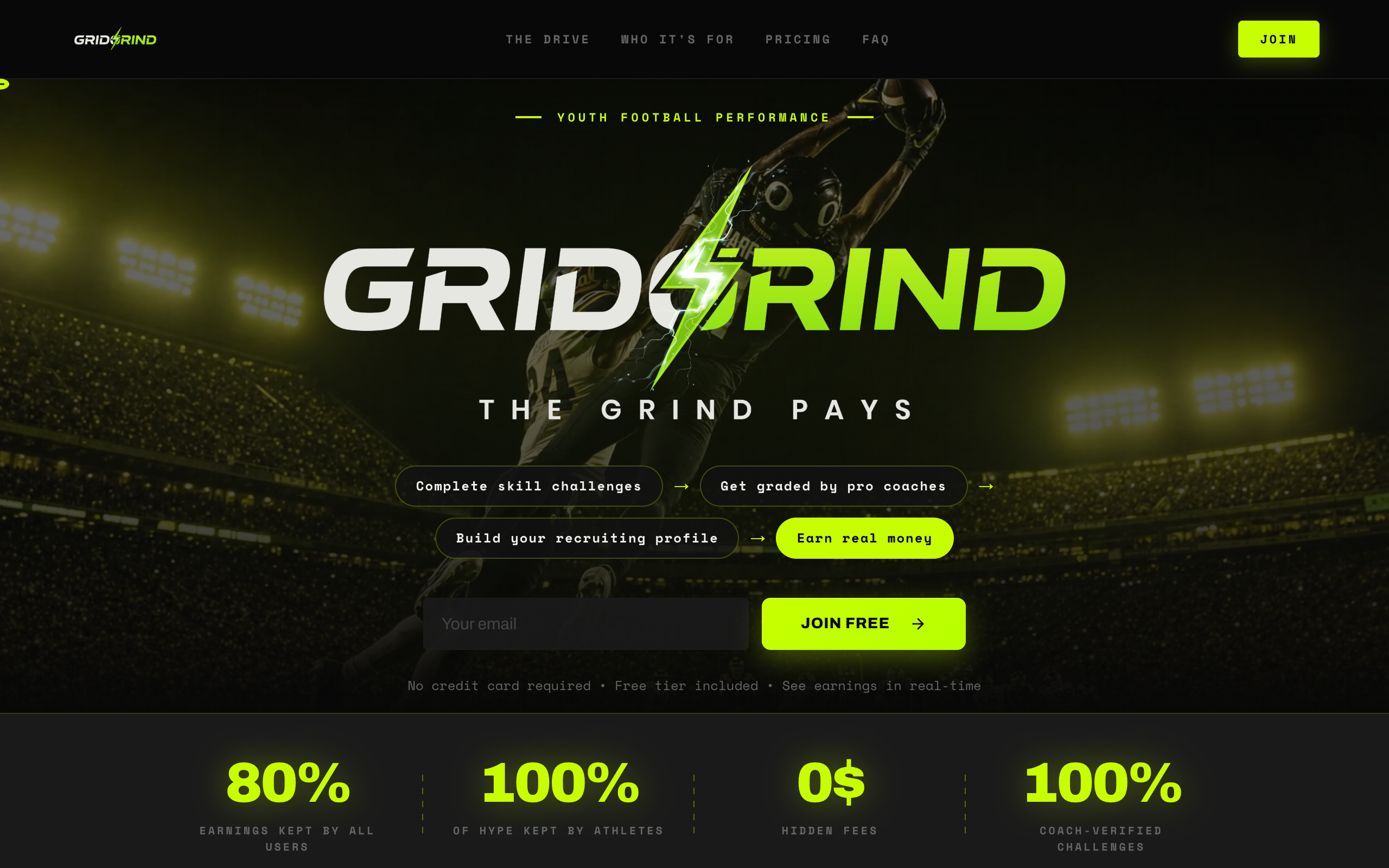 GridGrind marketing site